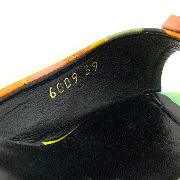 Sonia Rykiel Paris Patent Leather High Heel Sandals - Picture 9 of 14